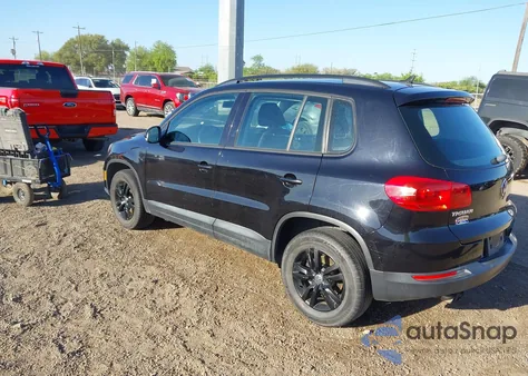 2015 Volkswagen Tiguan S from USA, damaged, VIN WVGAV7AX7FW523477